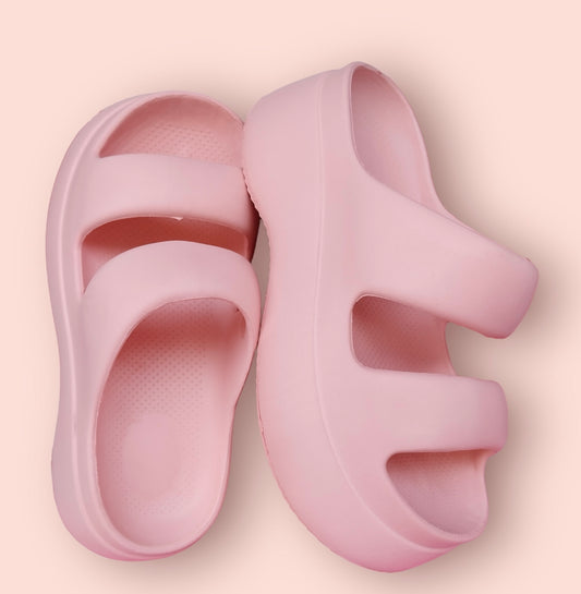 Trendy New Heels & Sandals | Pink | Length: 27 CM