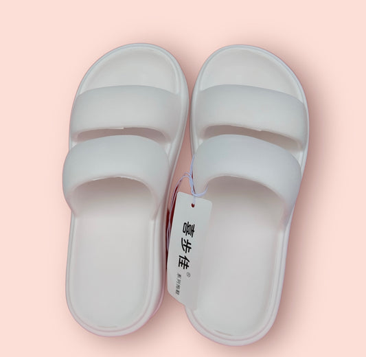 Trendy New Heels & Sandals | White | Length: 26.6 CM